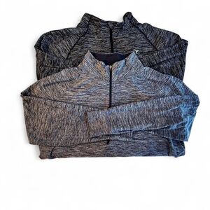 Women’s Old Navy Athletic Quarter Zip Pullover Tops – Lot of 2 – Size 1X / XXL